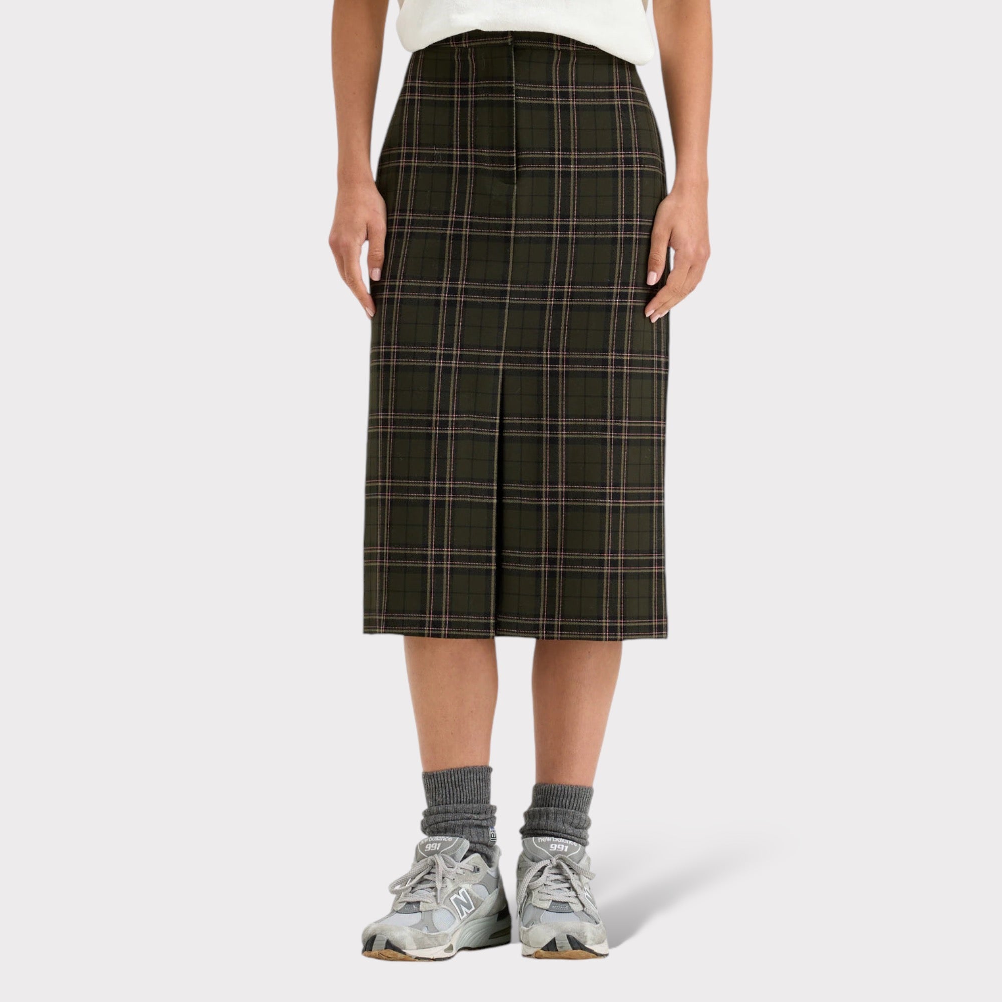 Bellerose Sonia Skirt Check A - Steranko Clothing Manchester