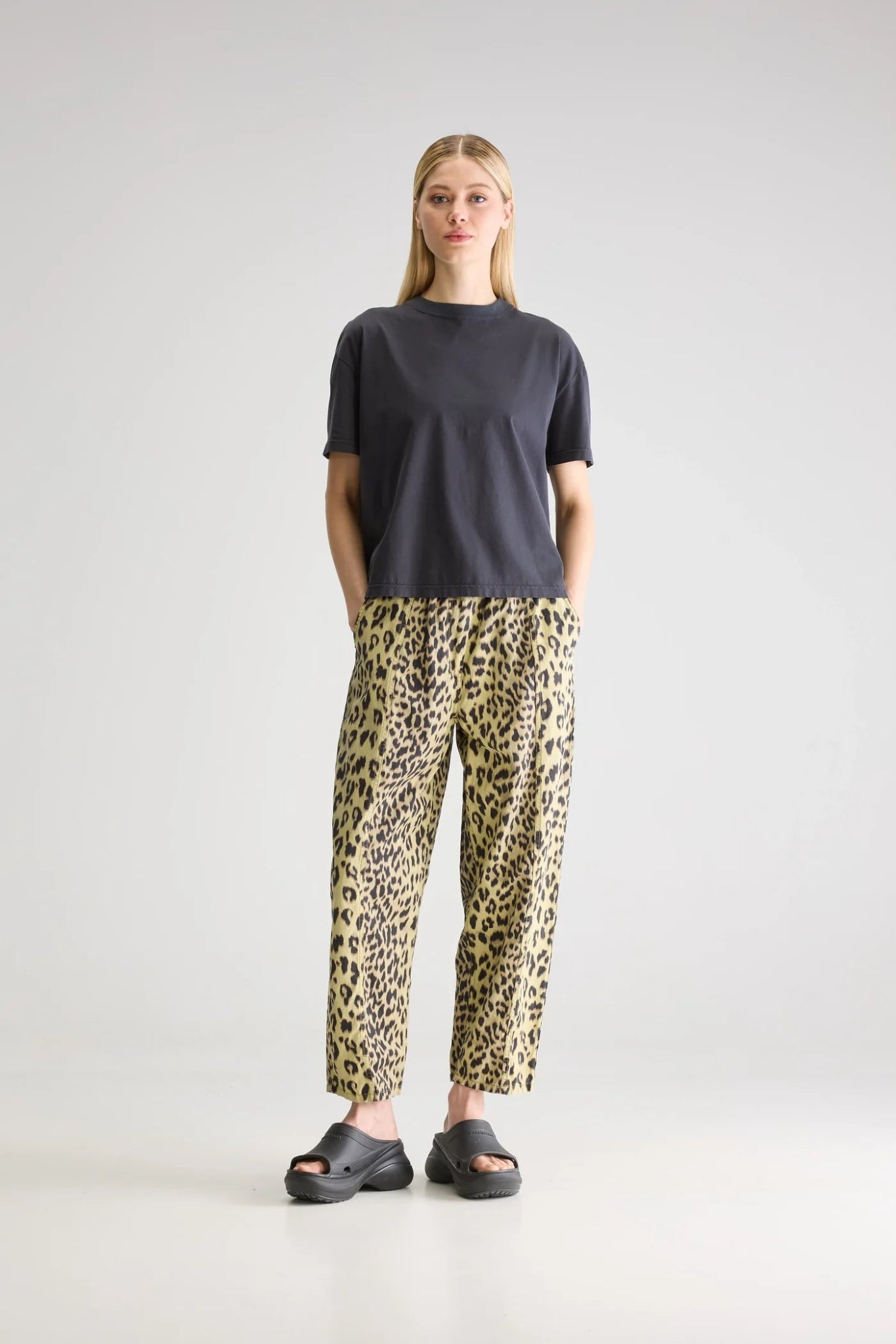 Bellerose Wesley Relaxed Pants Black Beauty / Seed - Steranko Clothing Manchester