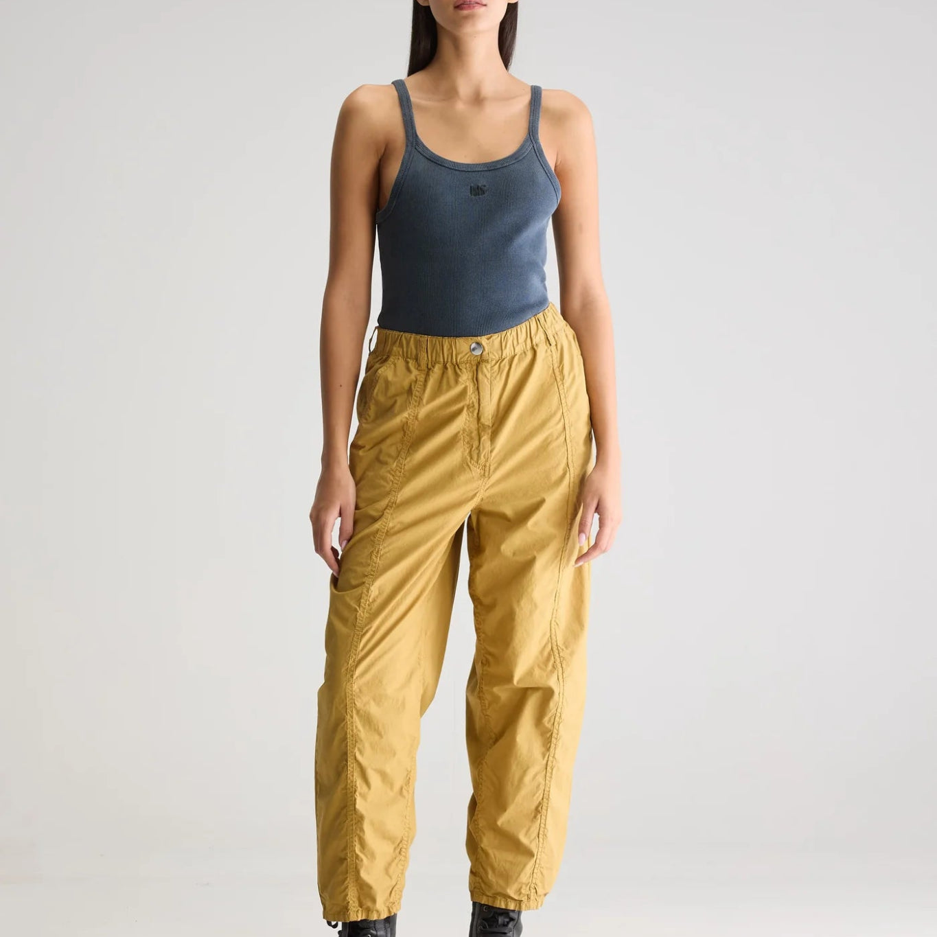 Bellerose Wesley Relaxed Pants Pale Khaki - Steranko Clothing Manchester