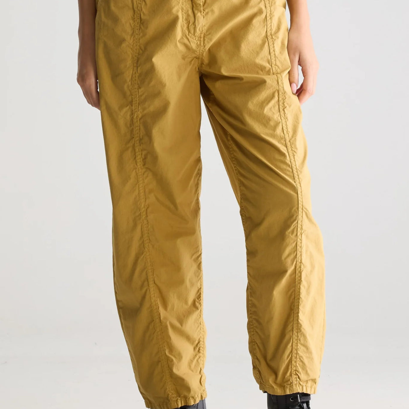 Bellerose Wesley Relaxed Pants Pale Khaki - Steranko Clothing Manchester