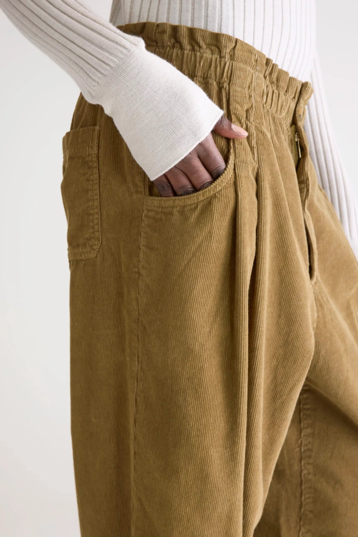 Bellerose Winona Paperbag Pant Tabac - Steranko Clothing Manchester