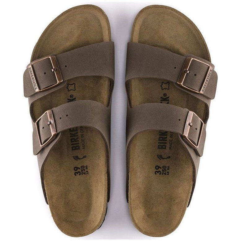 Birkenstock Arizona Birko - Flor Nubuck Mocha - Steranko Clothing Manchester