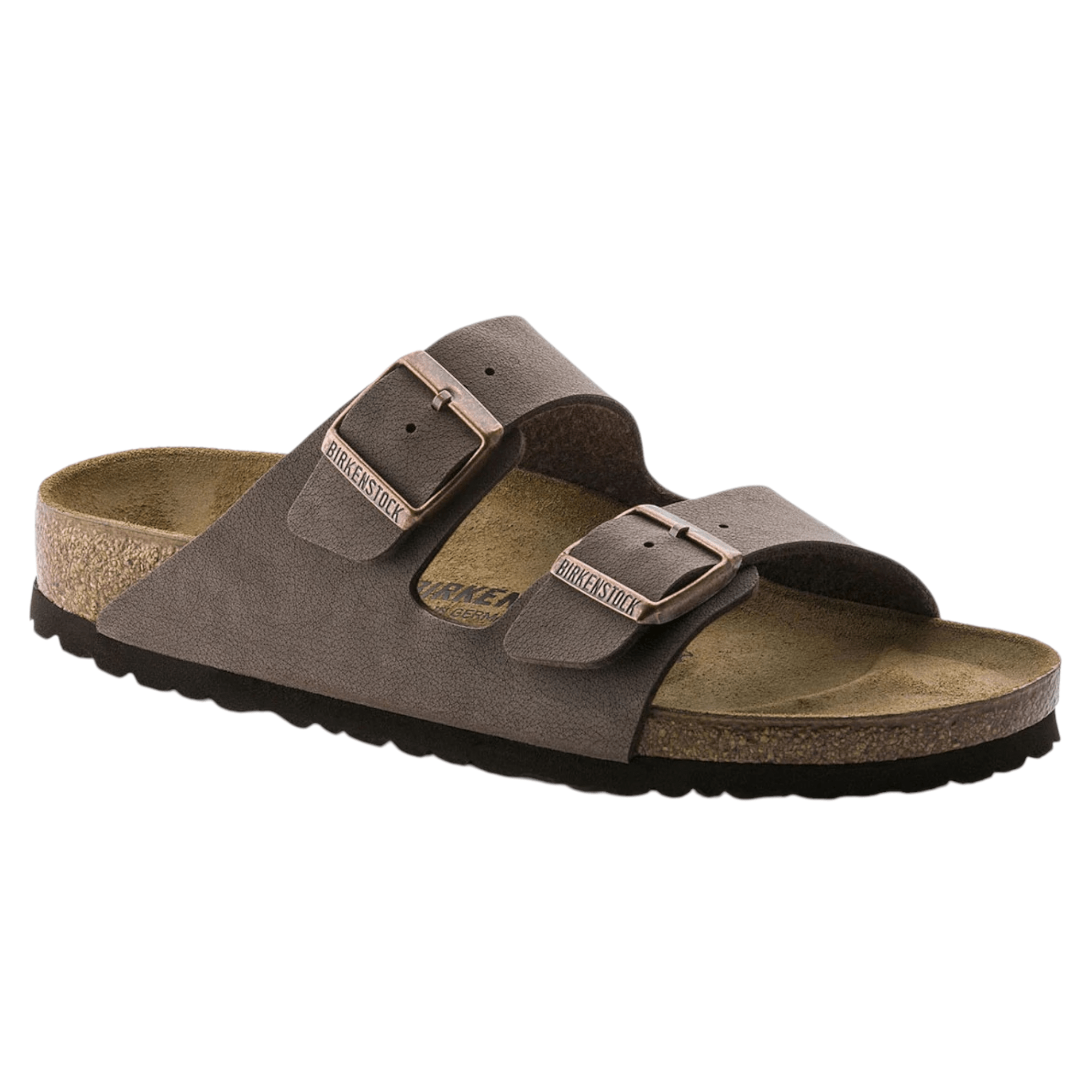 Birkenstock Arizona Birko - Flor Nubuck Mocha - Steranko Clothing Manchester