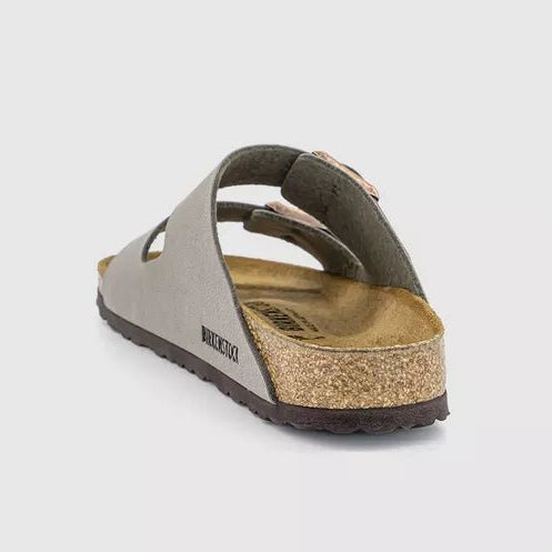 Birkenstock Arizona Birko - Flor Nubuck Stone - Steranko Clothing Manchester