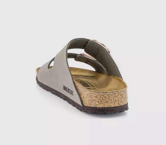 Birkenstock Arizona Birko - Flor Nubuck Stone - Steranko Clothing Manchester