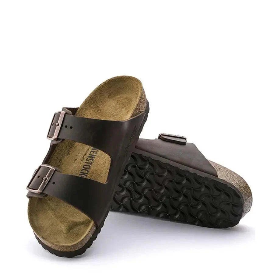 Birkenstock Arizona Soft Footbed Oiled Leather Habana - Steranko Clothing Manchester