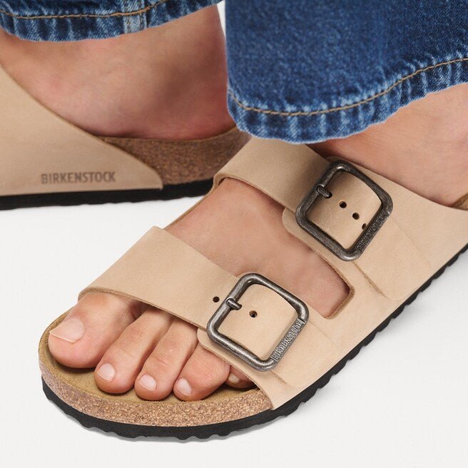 Birkenstock Arizona WB LENB Sandcastle - Steranko Clothing Manchester
