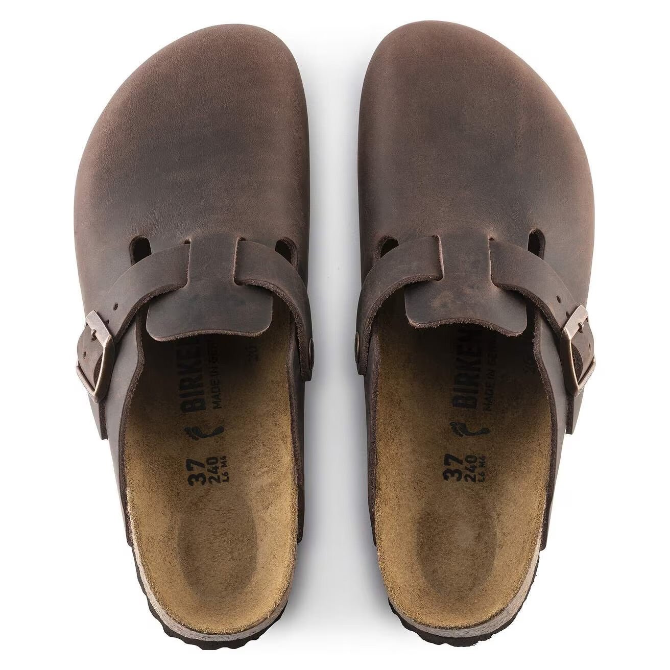Birkenstock Boston Oiled Leather Habana - Steranko Clothing Manchester