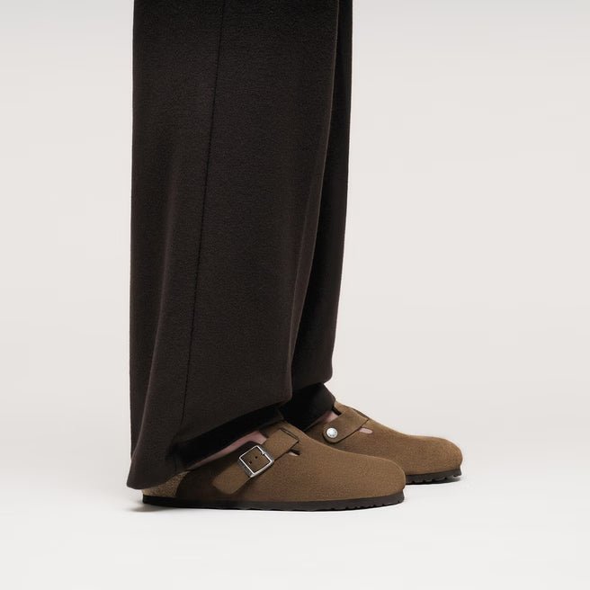 Birkenstock Boston Soft Footbed Dark Tea Tonal (M) - Steranko Clothing Manchester