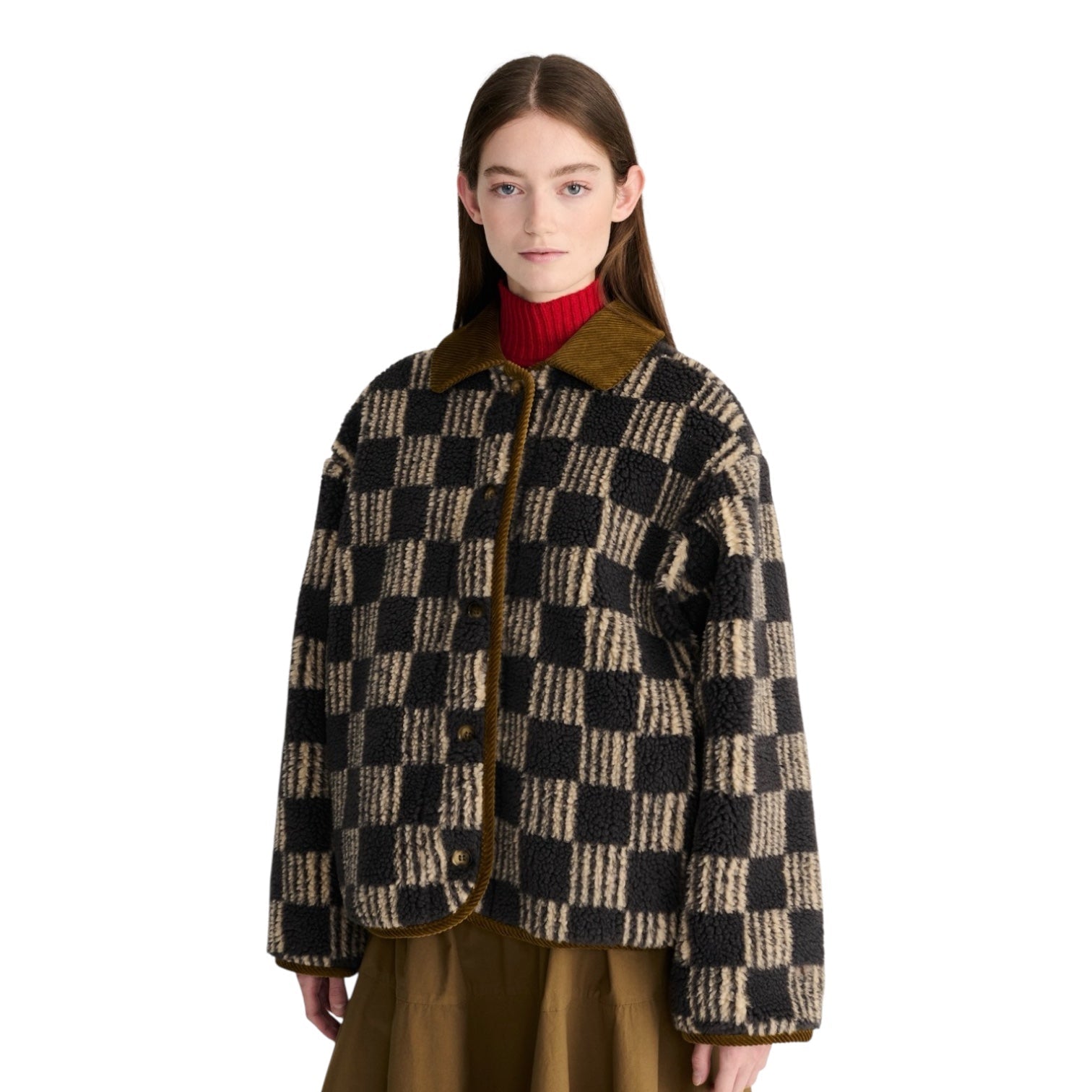 Bobo Choses All Over Sherpa Jacket Beige - Steranko Clothing Manchester