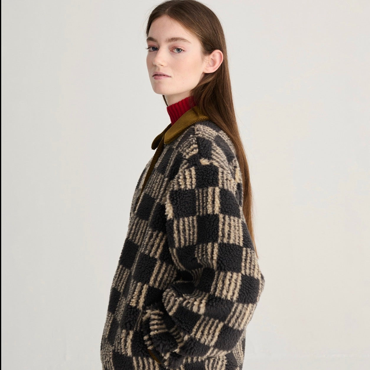Bobo Choses All Over Sherpa Jacket Beige - Steranko Clothing Manchester