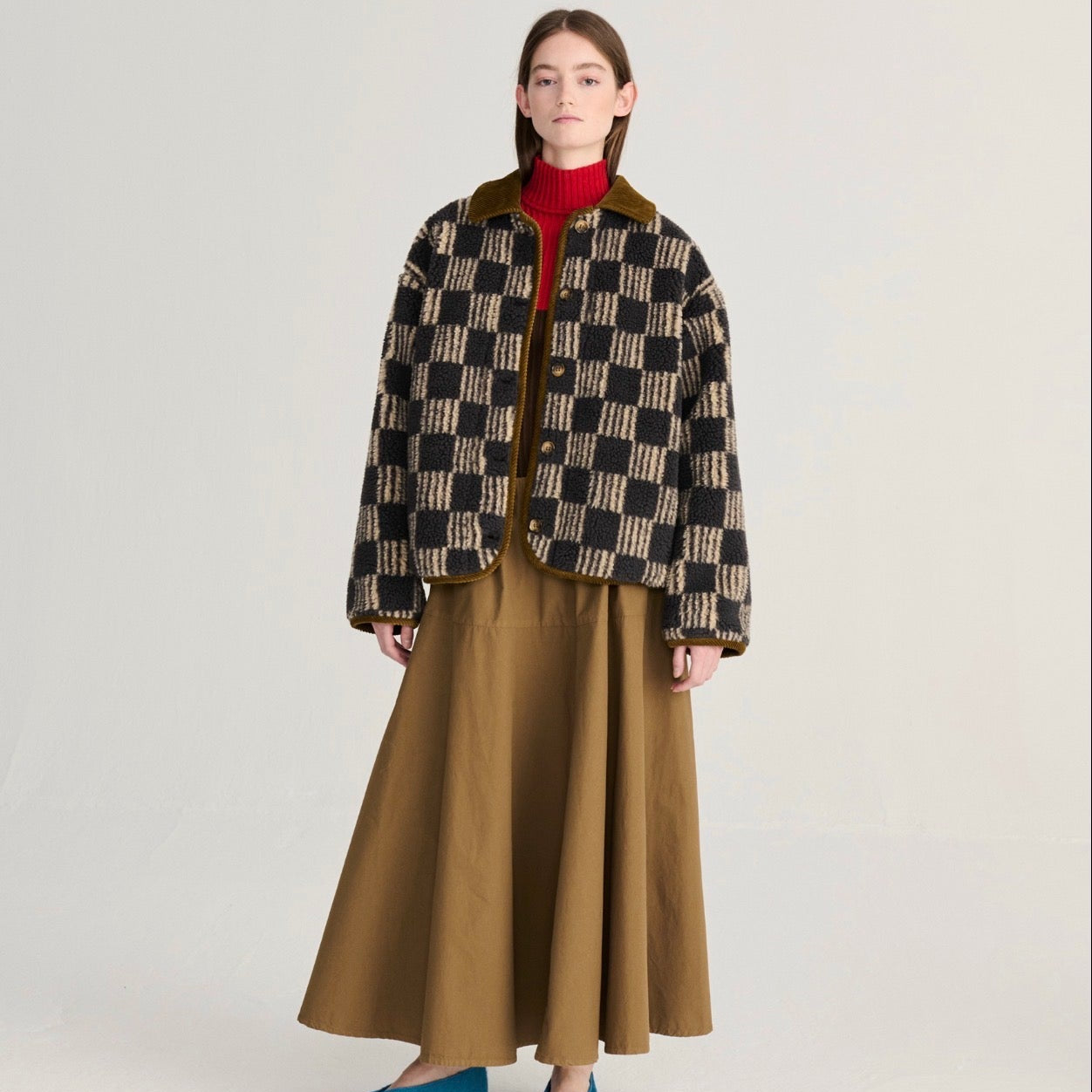 Bobo Choses All Over Sherpa Jacket Beige - Steranko Clothing Manchester