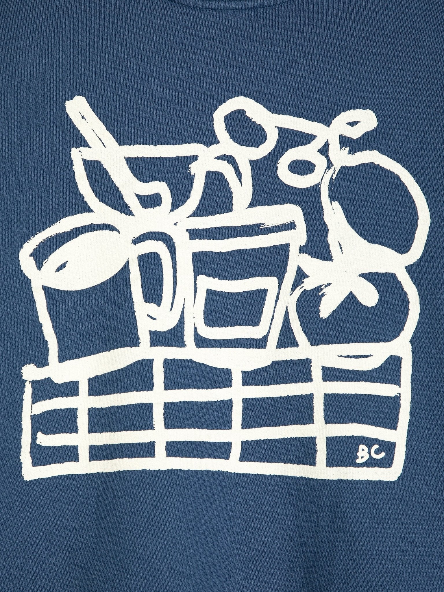 Bobo Choses Cookery Festival Straight Sweatshirt Navy - Steranko Clothing Manchester