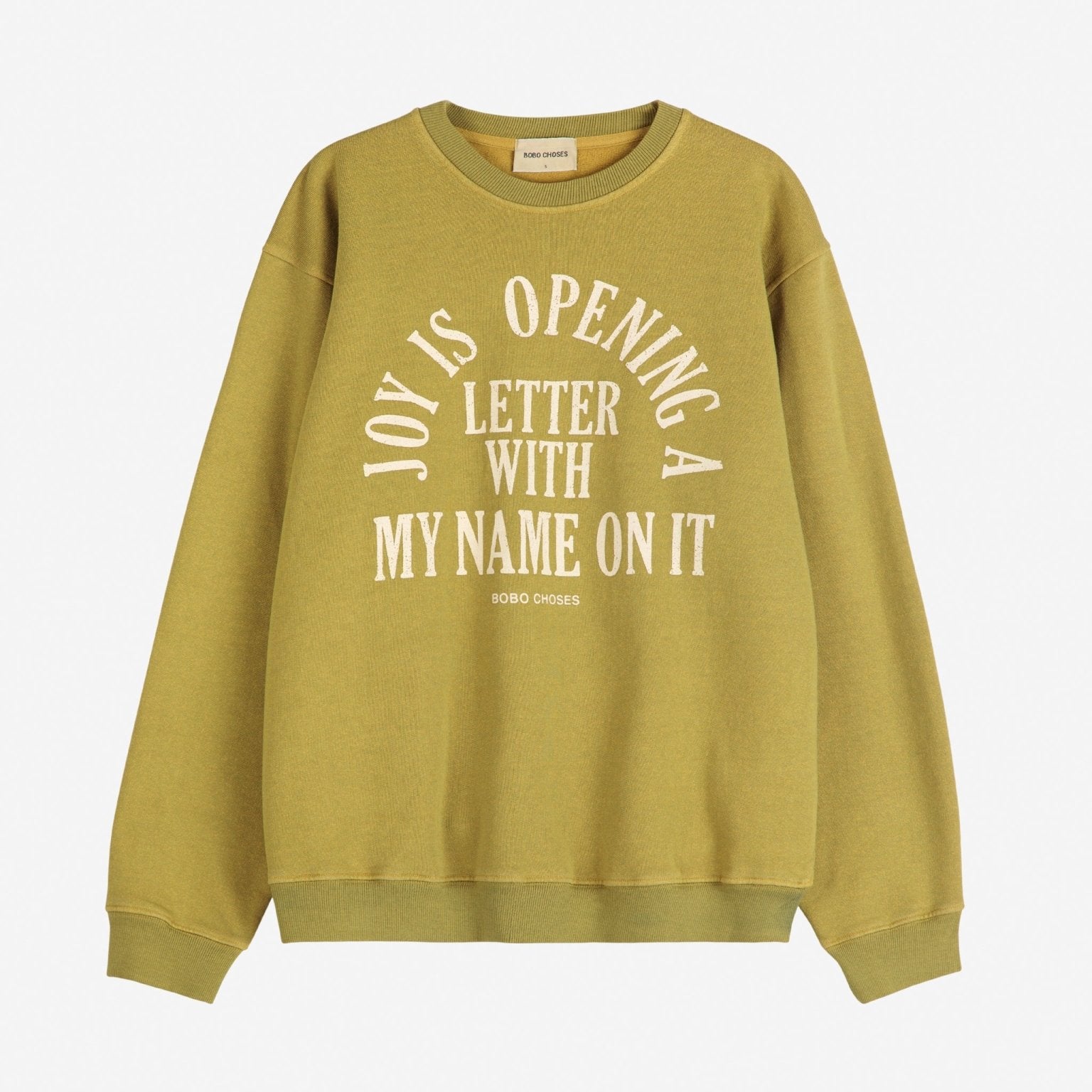 Bobo Choses Joy Is Straight Sweatshirt - Steranko Clothing Manchester