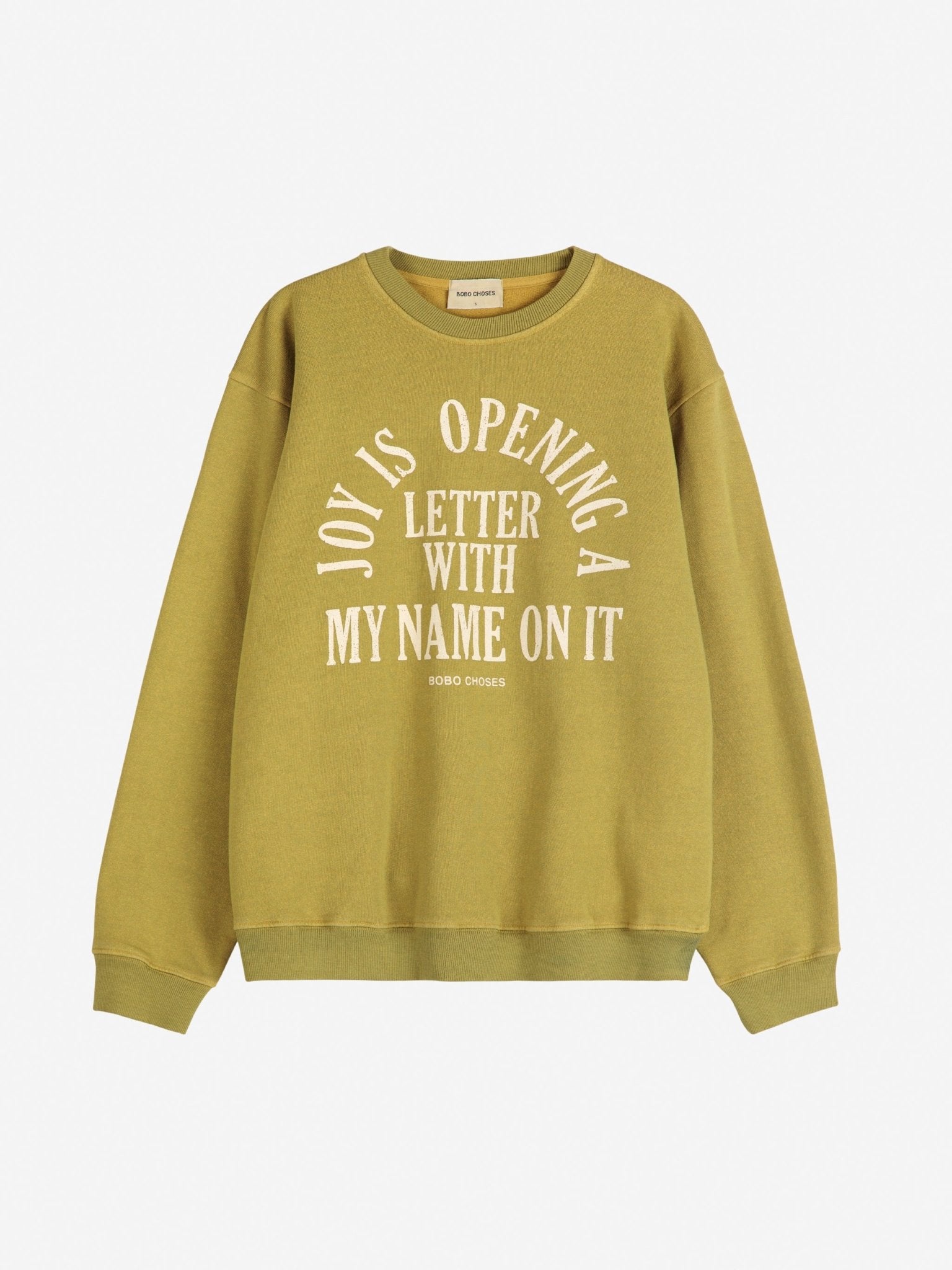 Bobo Choses Joy Is Straight Sweatshirt - Steranko Clothing Manchester