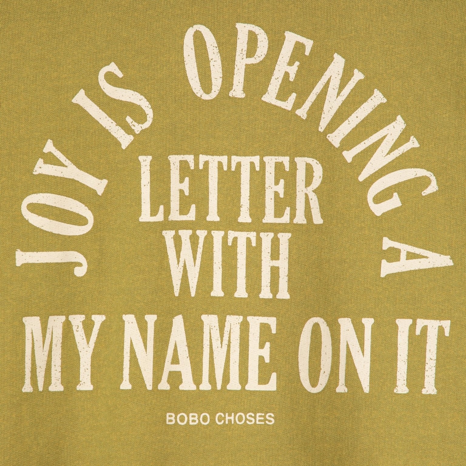 Bobo Choses Joy Is Straight Sweatshirt - Steranko Clothing Manchester