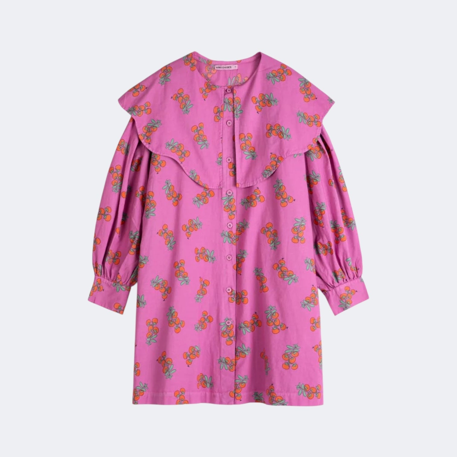 Bobo Choses Juicy Tomatoes Big Collar Dress Purple - Steranko Clothing Manchester