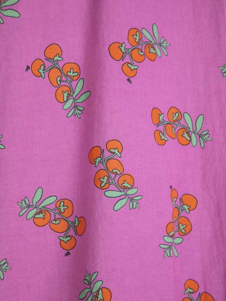 Bobo Choses Juicy Tomatoes Big Collar Dress Purple - Steranko Clothing Manchester