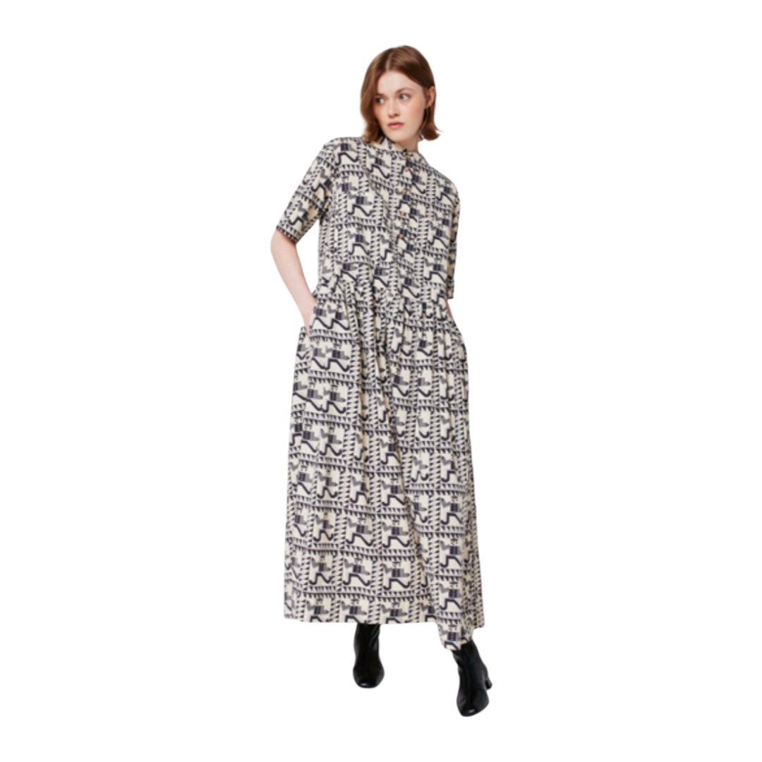 Bobo Choses Mr Pencil Pattern Midi Dress - Steranko Clothing Manchester