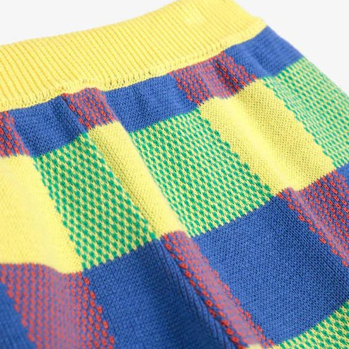 Bobo Choses Vicy Jacquard Knitted Shorts Multicolour - Steranko Clothing Manchester