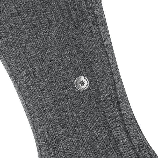 Burlington Dover Sock Dark Grey - Steranko Clothing Manchester