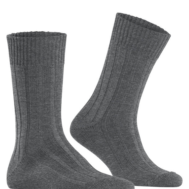 Burlington Dover Sock Dark Grey - Steranko Clothing Manchester