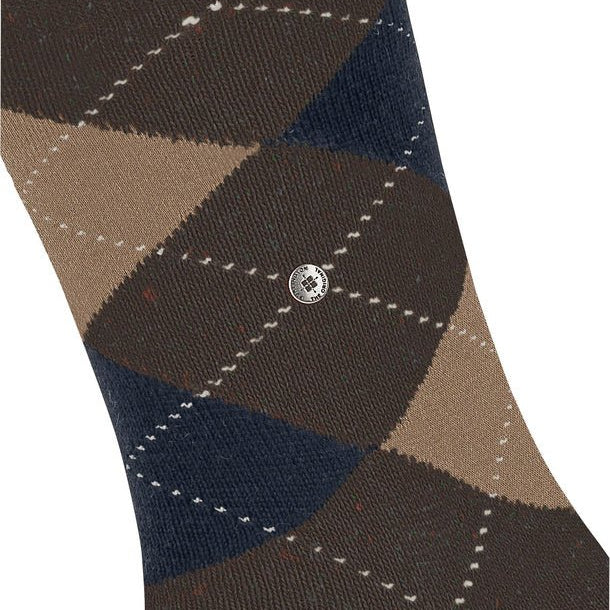 Burlington Dundee Socks Buckeye Melange - Steranko Clothing Manchester