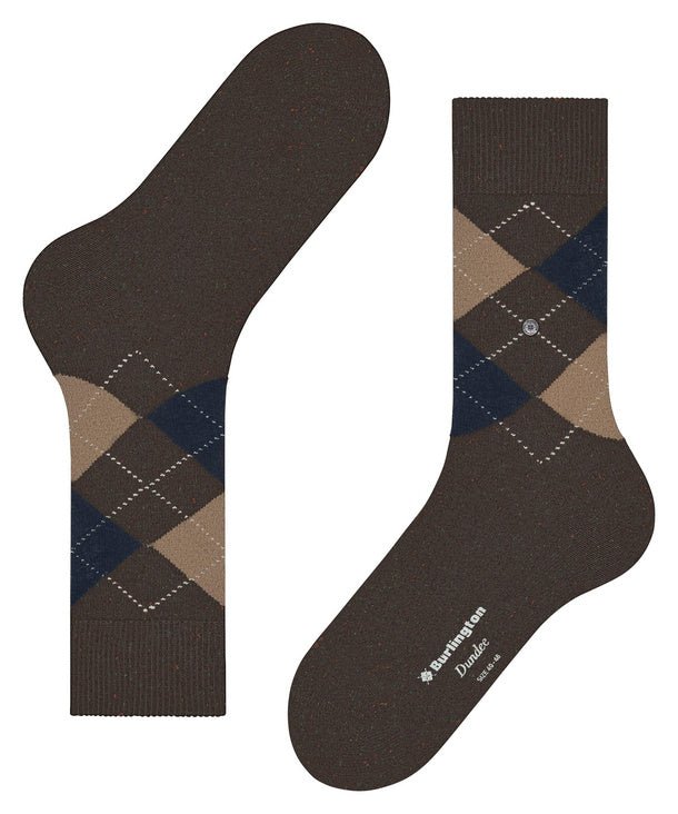 Burlington Dundee Socks Buckeye Melange - Steranko Clothing Manchester