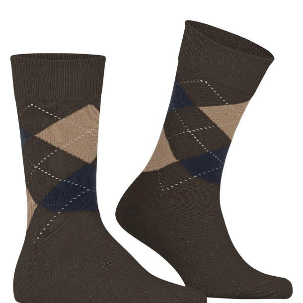Burlington Dundee Socks Buckeye Melange - Steranko Clothing Manchester