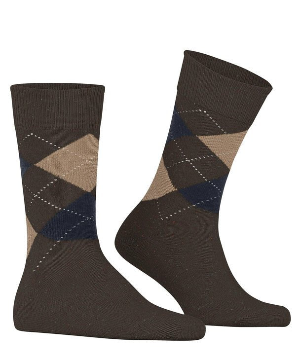 Burlington Dundee Socks Buckeye Melange - Steranko Clothing Manchester