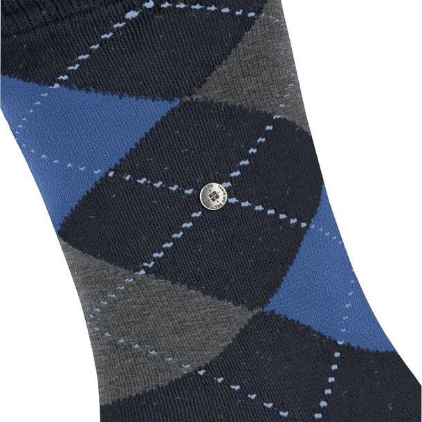 Burlington Dundee Socks Marine - Steranko Clothing Manchester