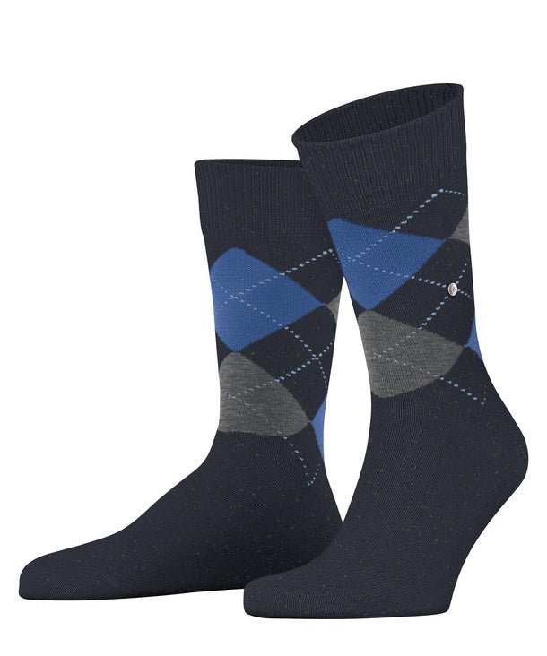 Burlington Dundee Socks Marine - Steranko Clothing Manchester