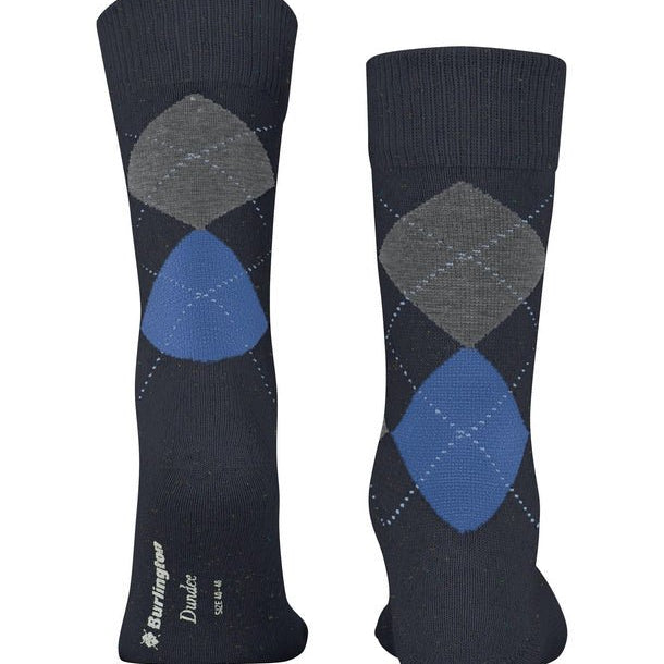 Burlington Dundee Socks Marine - Steranko Clothing Manchester