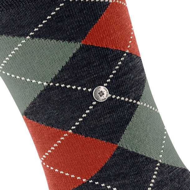 Burlington Edinburgh Socks Jeans Melange - Steranko Clothing Manchester