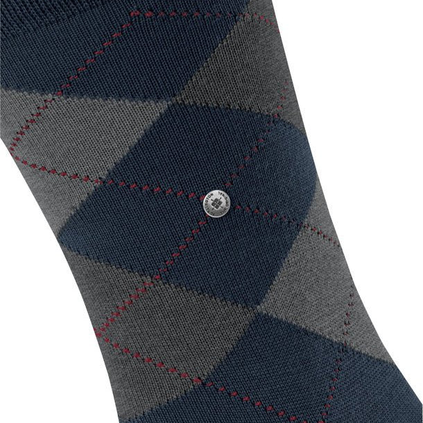 Burlington Edinburgh Socks Marine - Steranko Clothing Manchester