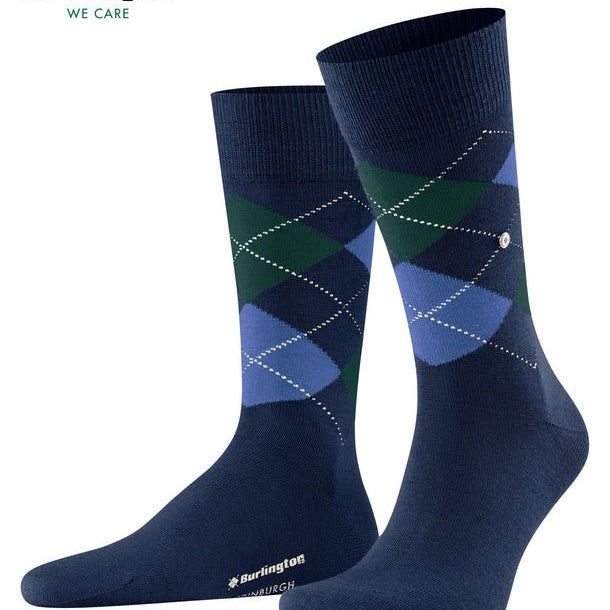 Burlington Edinburgh Socks Royal - Steranko Clothing Manchester