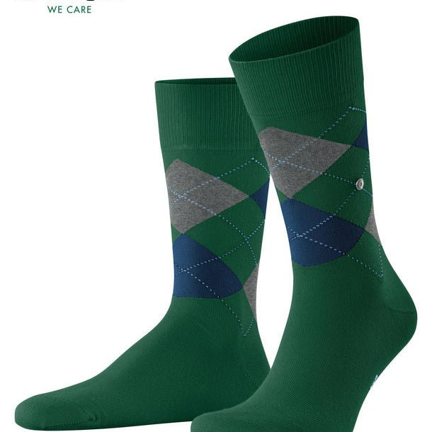 Burlington King Sock Eucalyptus - Steranko Clothing Manchester