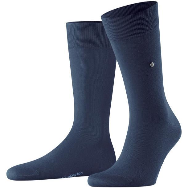Burlington Lord Socks Marine - Steranko Clothing Manchester