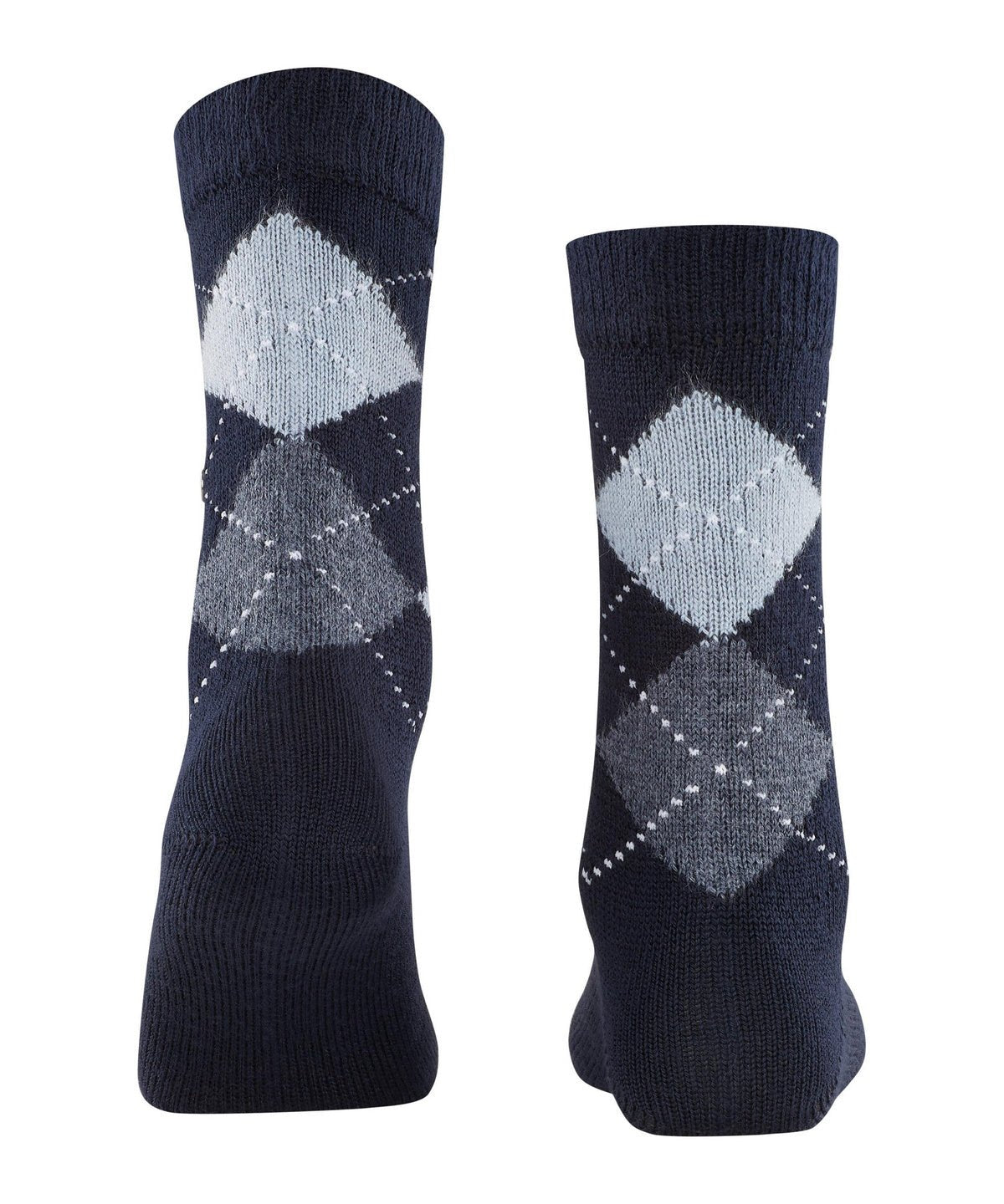 Burlington Whitby Argyle Socks Marine - Steranko Clothing Manchester