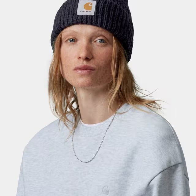 Carhartt Anglistic Beanie Speckled Dark Navy - Steranko Clothing Manchester