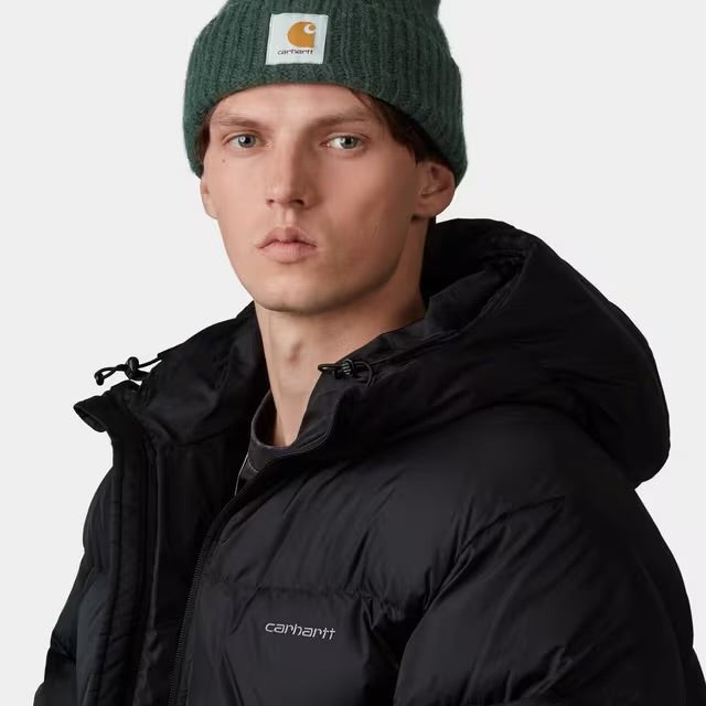 Carhartt Anglistic Beanie Speckled Dark Scarab - Steranko Clothing Manchester