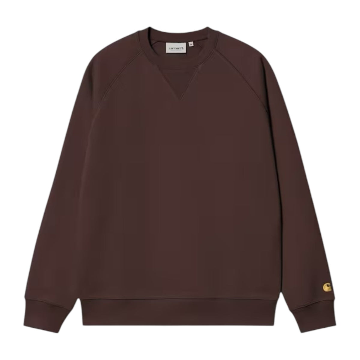 Carhartt Chase Sweat Palisander/Gold - Steranko Clothing Manchester