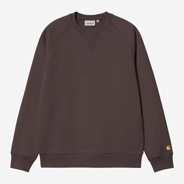 Carhartt Chase Sweatshirt Shale / Gold - Steranko Clothing Manchester