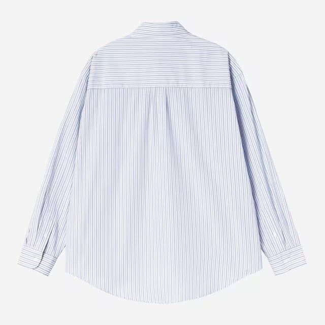 Carhartt Keene Shirt Keen Stripe / White - Steranko Clothing Manchester