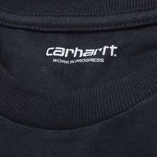 Carhartt L/S Chase T-shirt Dark Navy/Gold - Steranko Clothing Manchester
