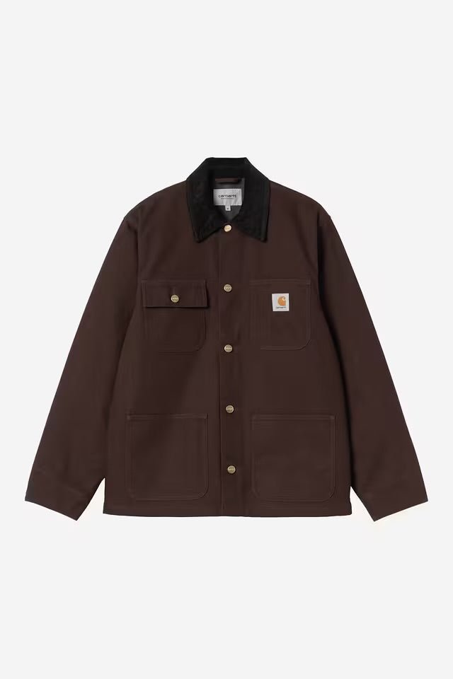 Carhartt Michigan Coat Tobacco/Black - Steranko Clothing Manchester