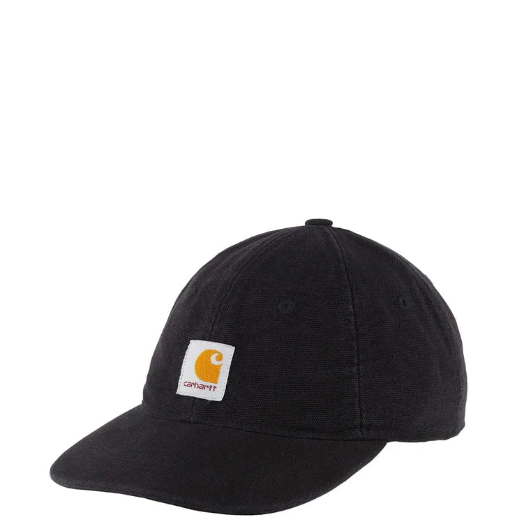 Carhartt Selby Canvas Cap Black - Steranko Clothing Manchester