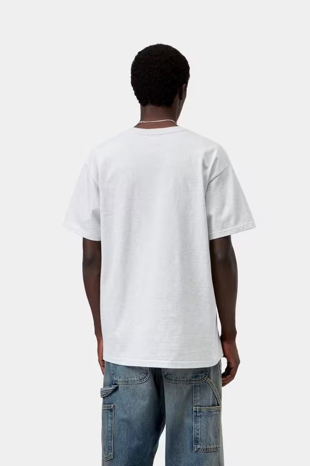 Carhartt SS Chase T-Shirt Ash Heather/Gold - Steranko Clothing Manchester