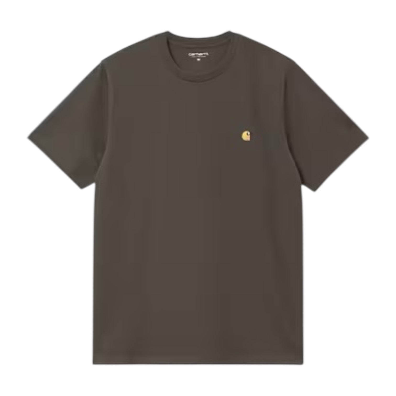 Carhartt S/S Chase T-Shirt Shungite / Gold - Steranko Clothing Manchester