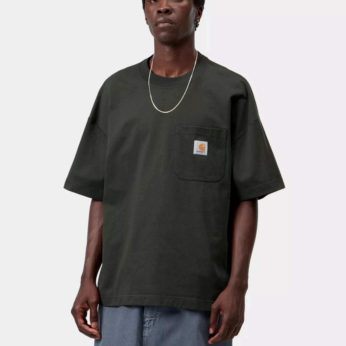 Carhartt S/S Work Pocket T-Shirt Raven - Steranko Clothing Manchester